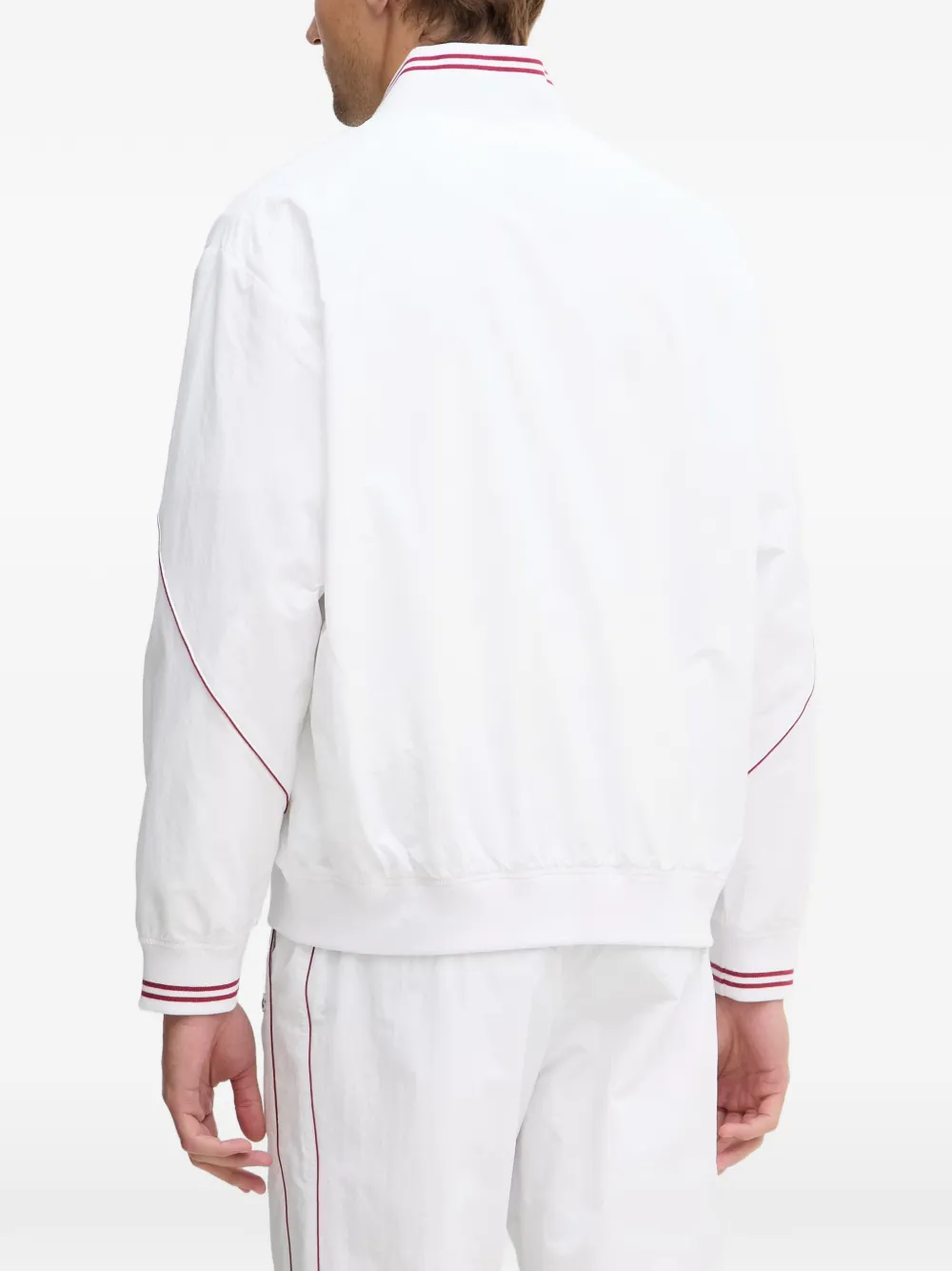 Lacoste Jack met logopatch Wit