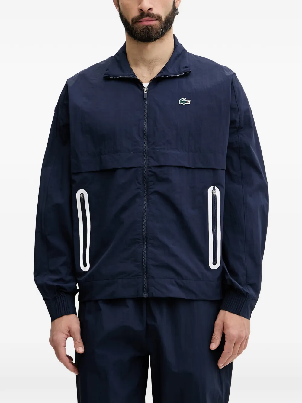 Lacoste x Novak Djokovic jacket and track pants set - Blau