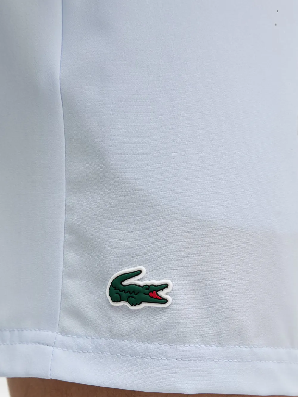 Lacoste Shorts met logopatch Blauw