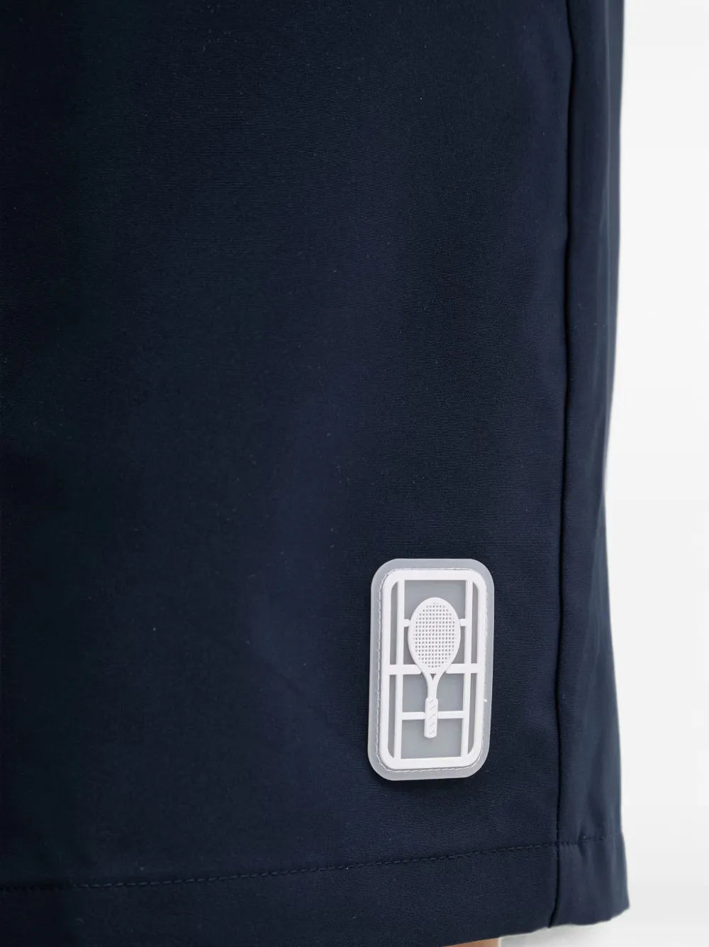 Lacoste Shorts met logopatch Blauw