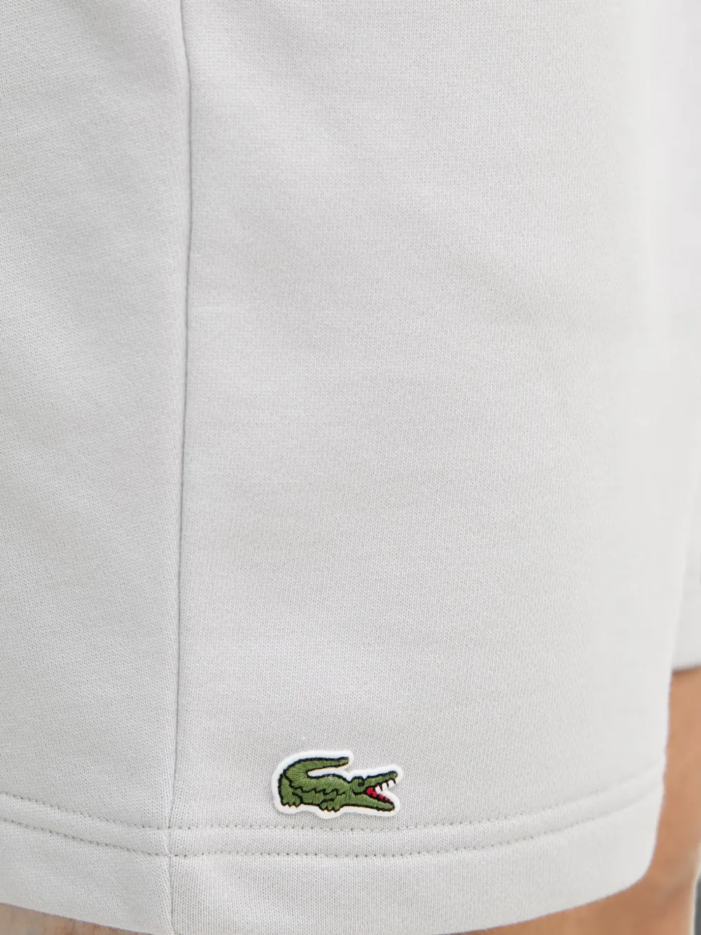 Lacoste Shorts met logopatch Grijs
