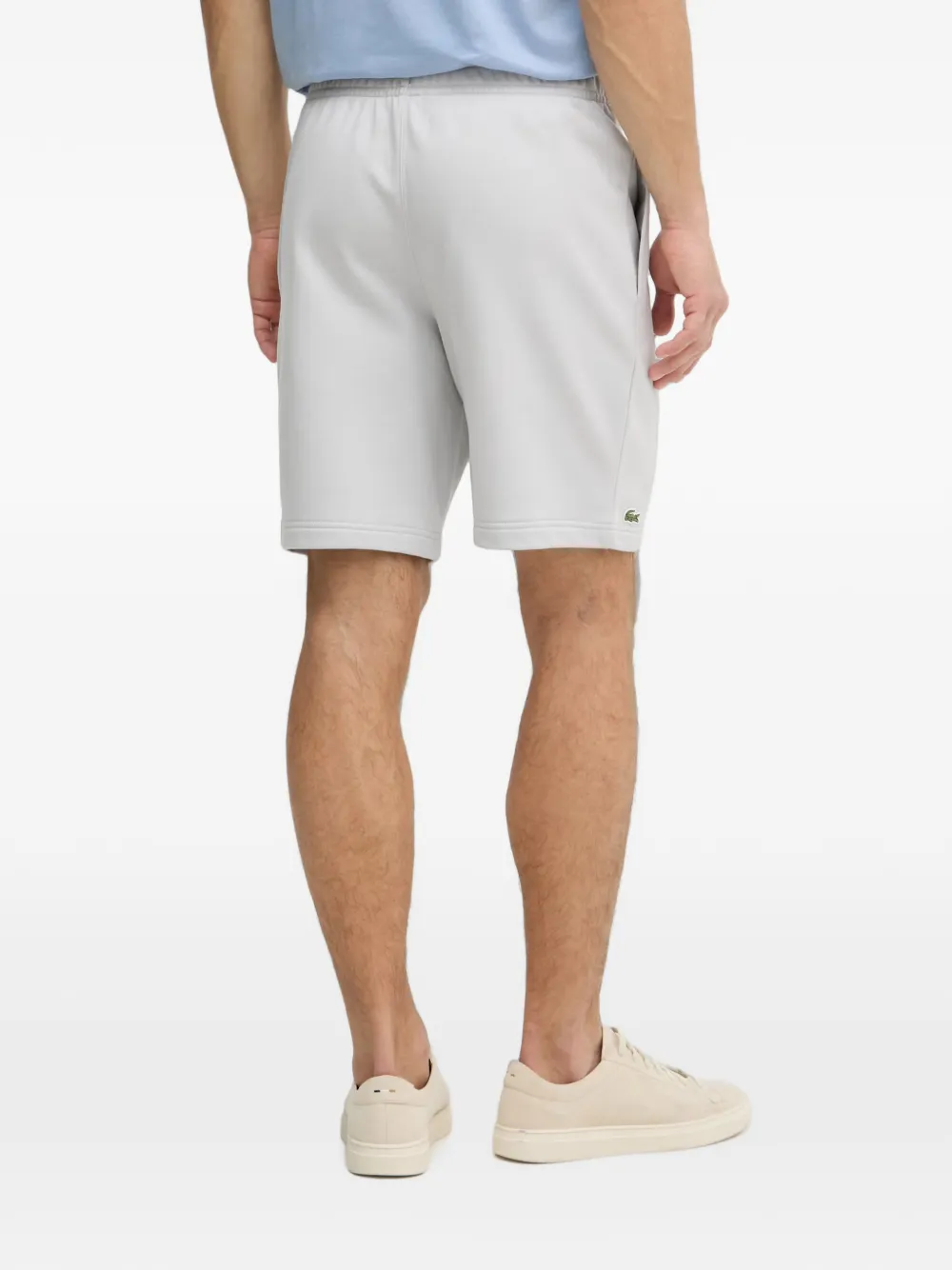 Lacoste Shorts met logopatch Grijs