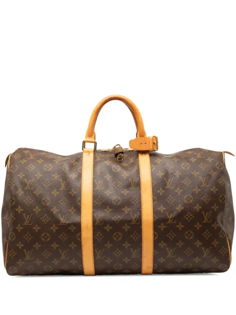 Louis Vuitton Pre-Owned bolsa de viaje Monogram Keepall 50 2004