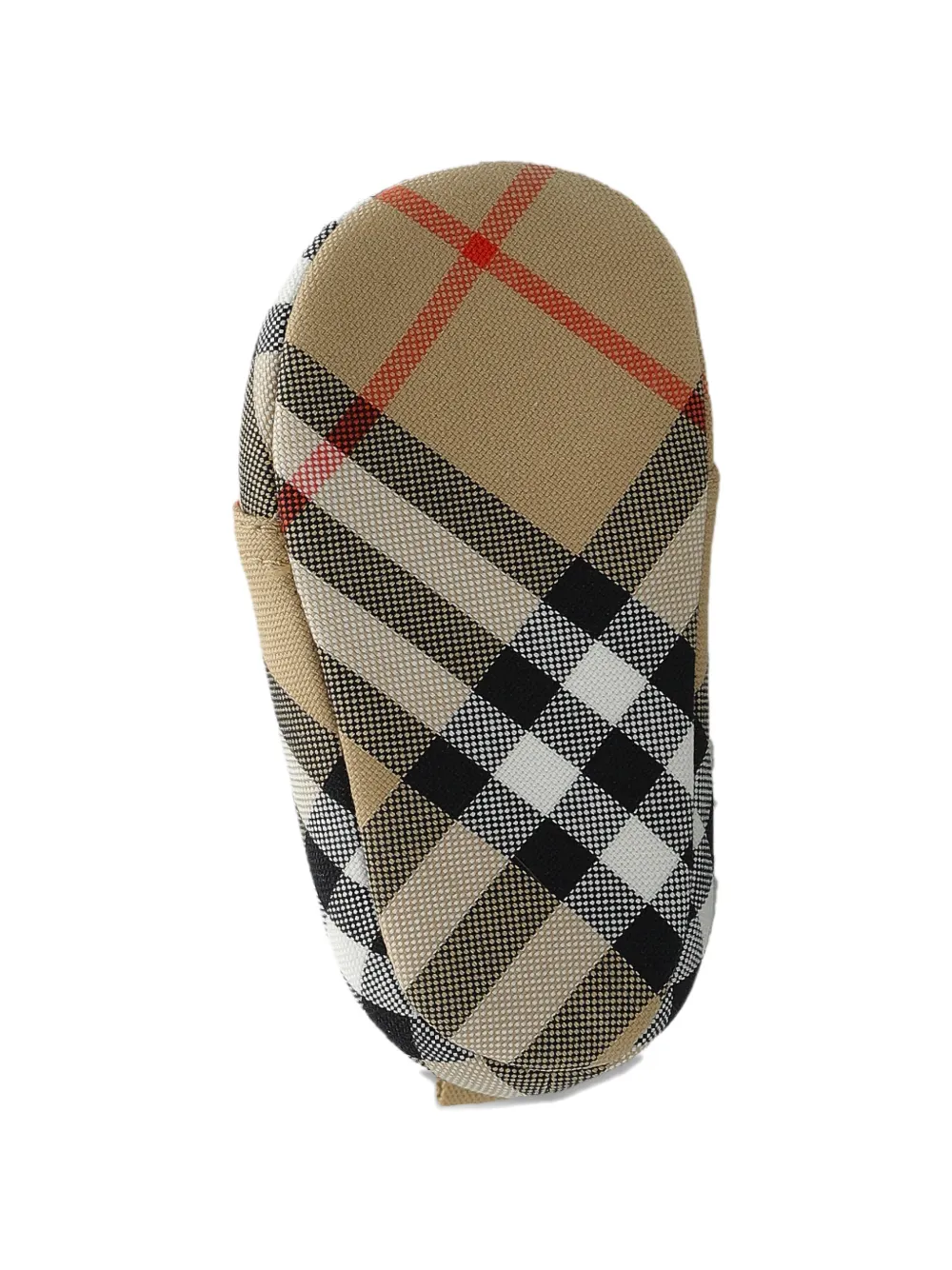 Burberry Kids Geruite slofjes Beige