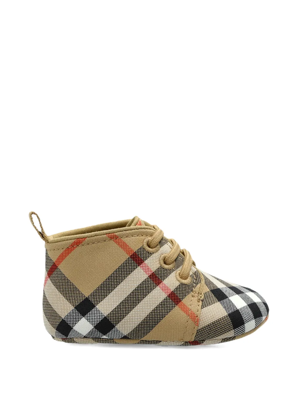 Burberry Kids Geruite slofjes Beige