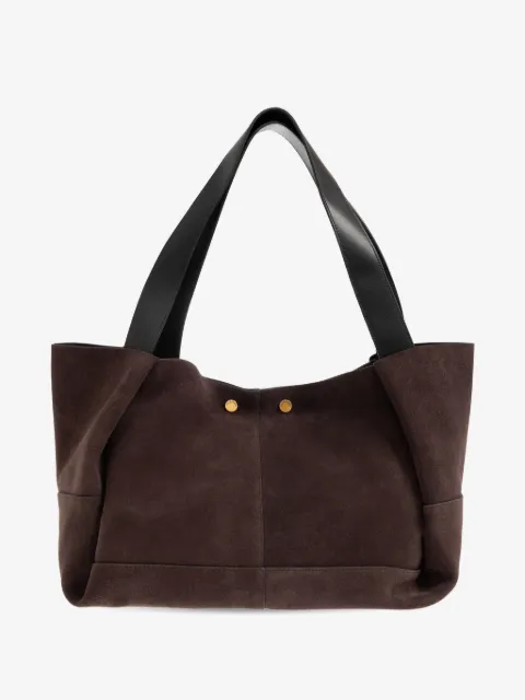 AllSaints Bolsa Rosalie grande de camurça