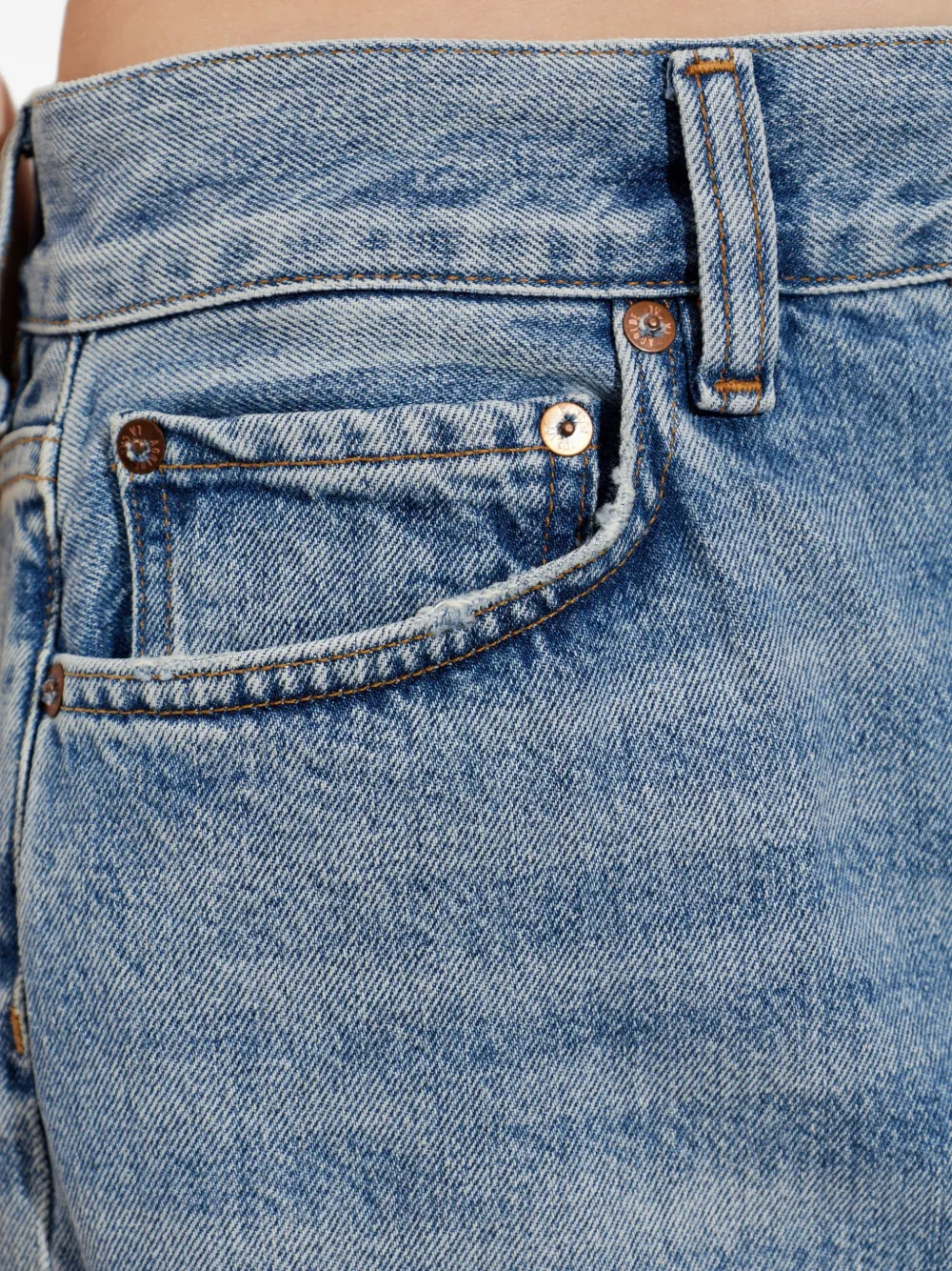 AGOLDE Jeans met vervaagd effect Blauw