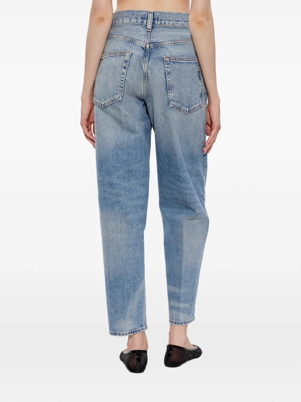AGOLDE Jeans met vervaagd effect Blauw