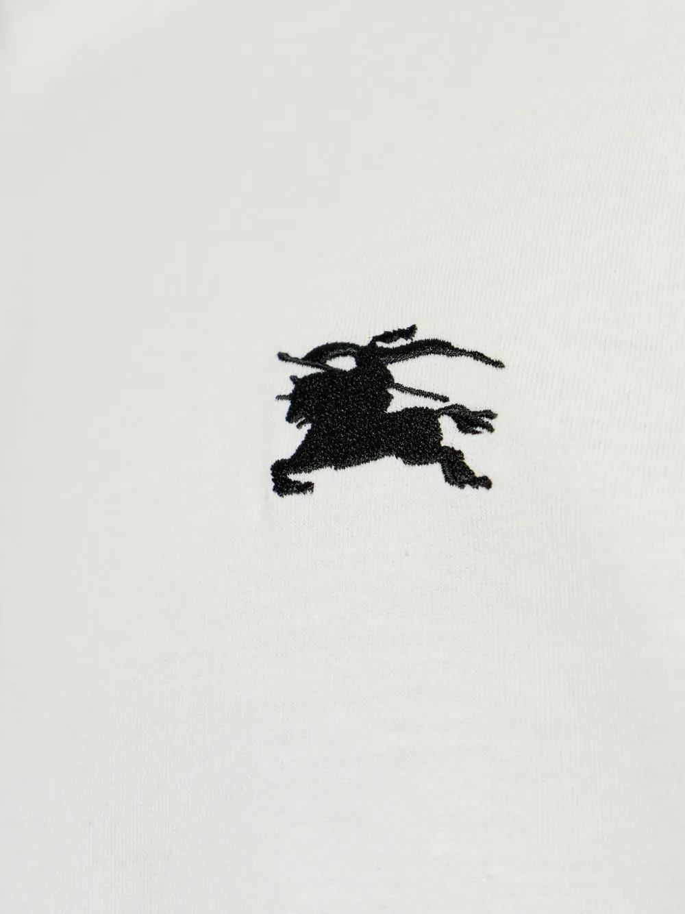 Burberry T-shirt met ronde hals Wit