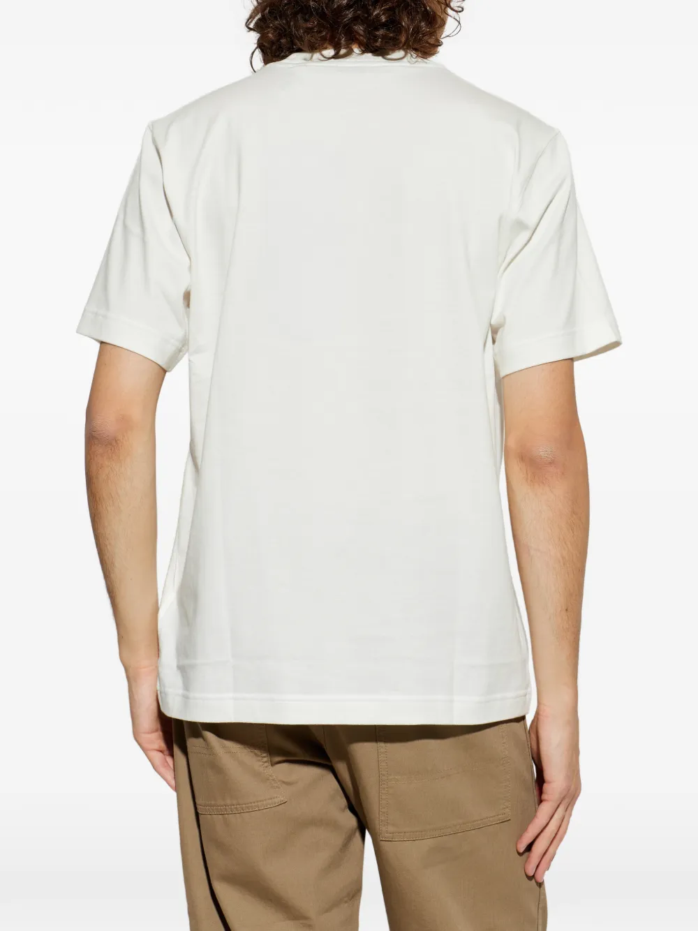 Burberry T-shirt met ronde hals Wit