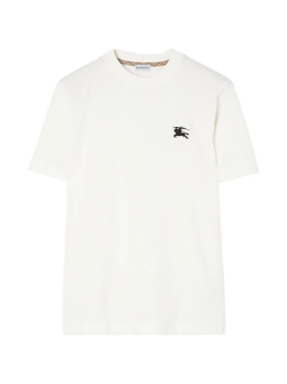 Burberry T-shirt met ronde hals Wit
