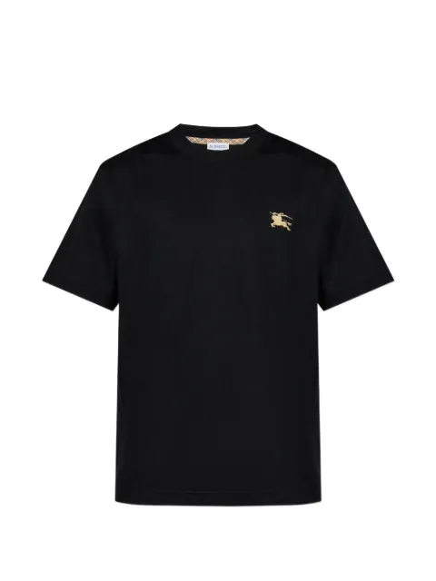 Burberry embroidered-logo T-shirt