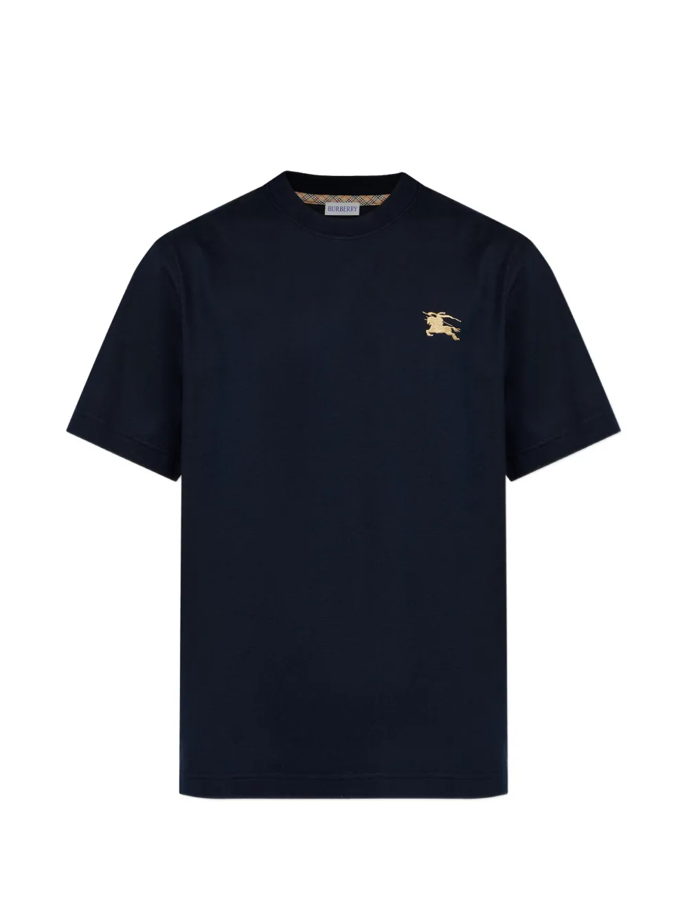 Burberry crewneck T-shirt - Blu