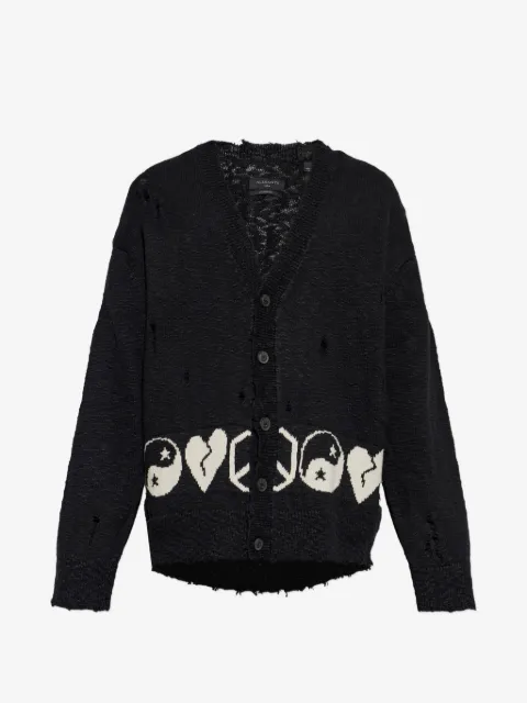 AllSaints كارديغان 'تابوا' بتأثير ممزق