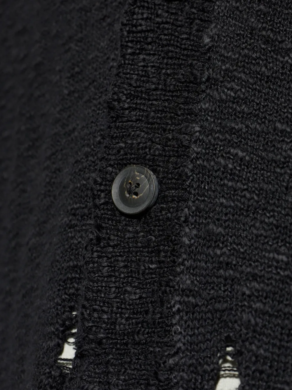 AllSaints Tabua gerafeld vest Zwart