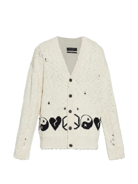 AllSaints Tabua Cardigan im Distressed-Look