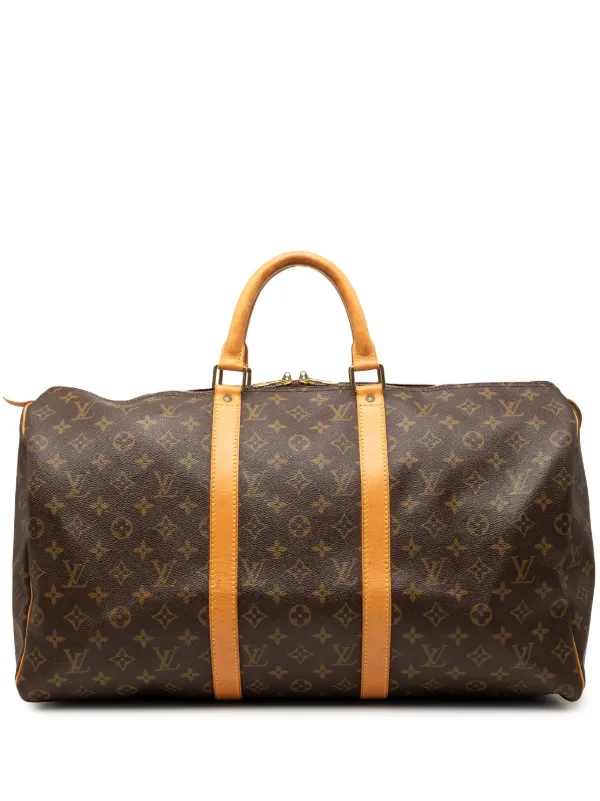 Louis Vuitton Pre-Owned 1996 モノグラム キーポル 50 ボストンバッグ