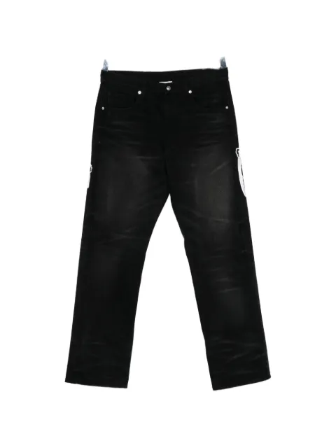 Warren Lotas faded-effect jeans