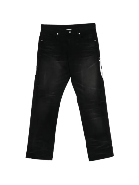 Warren Lotas faded-effect jeans