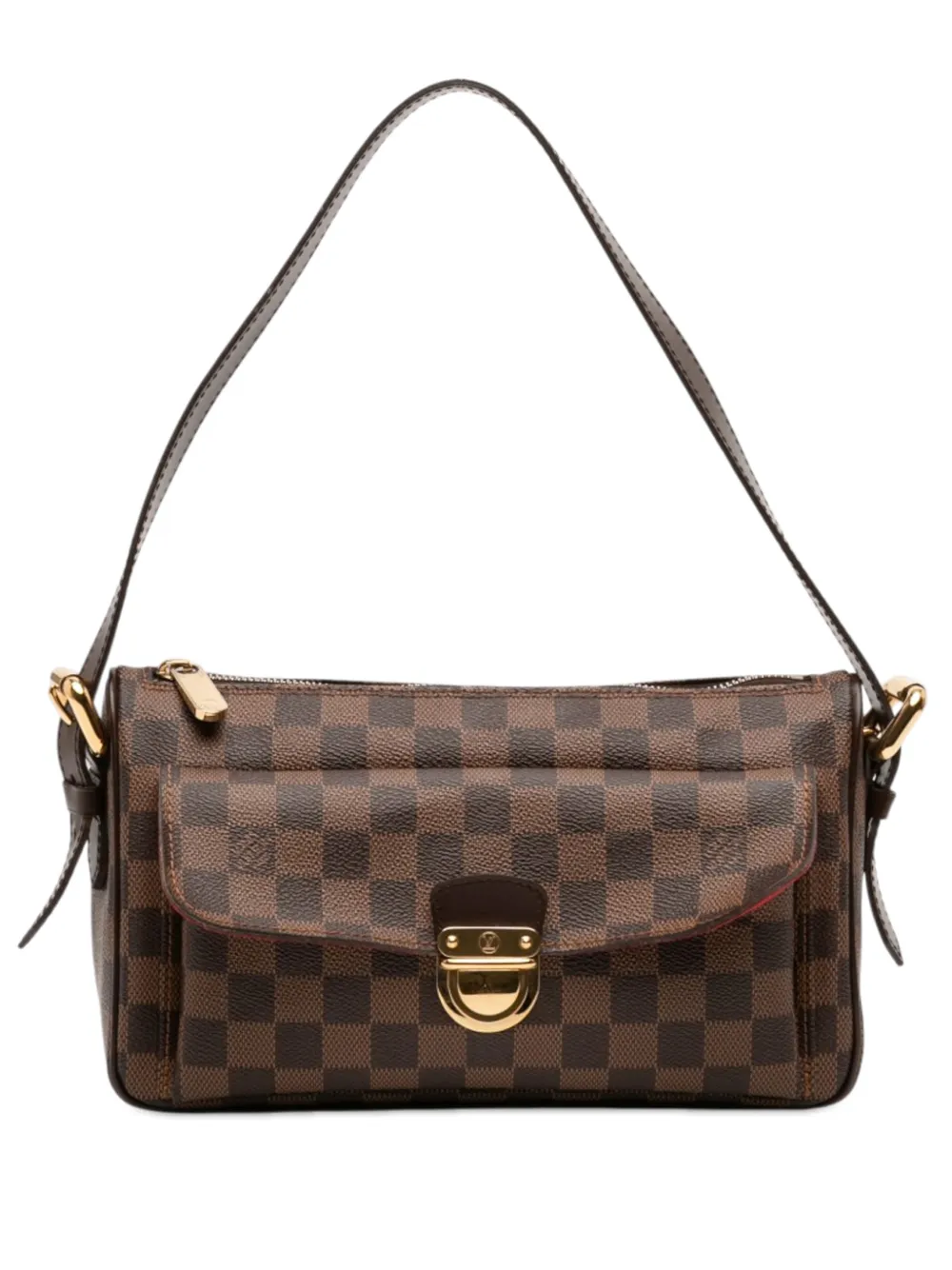 Louis Vuitton Pre-Owned 2006 Damier Ebene Ravello GM satchel - Brown