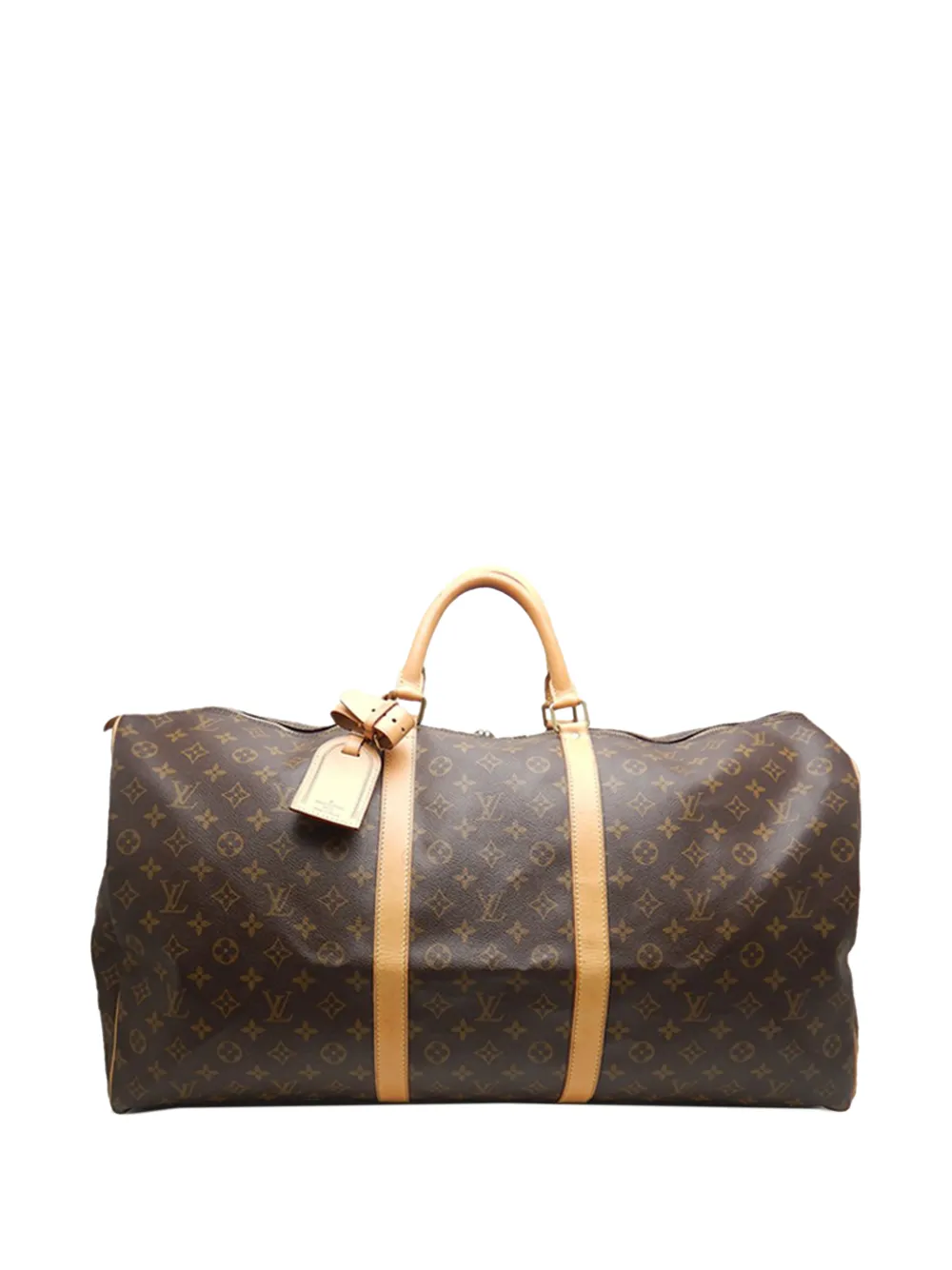 Louis Vuitton Pre-Owned 2001 Monogram Keepall 60 travel bag - Marrone