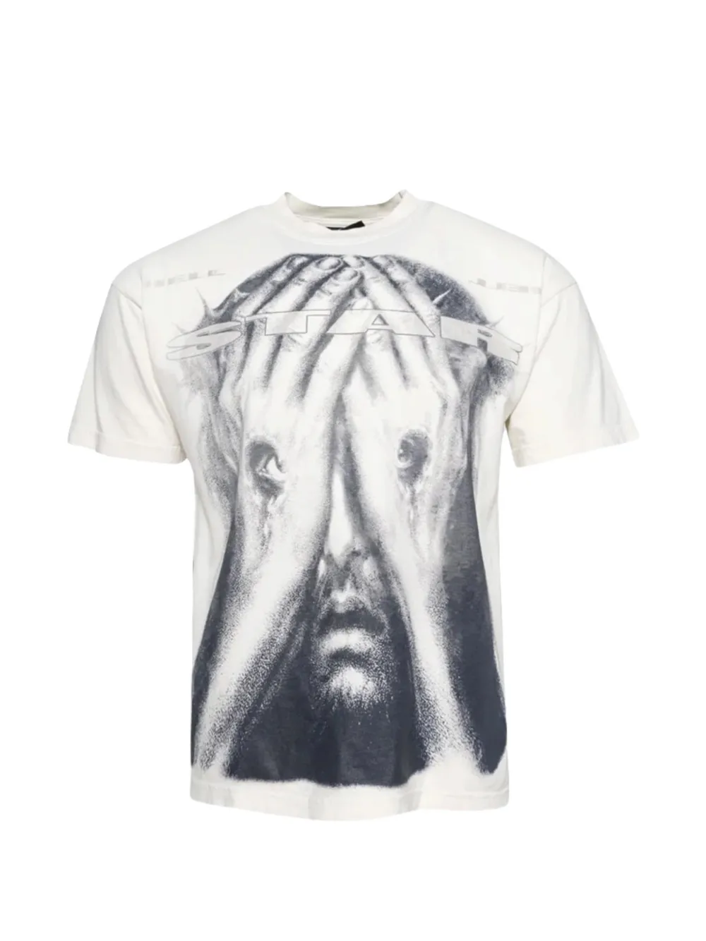 HELLSTAR graphic-print T-shirt - Bianco