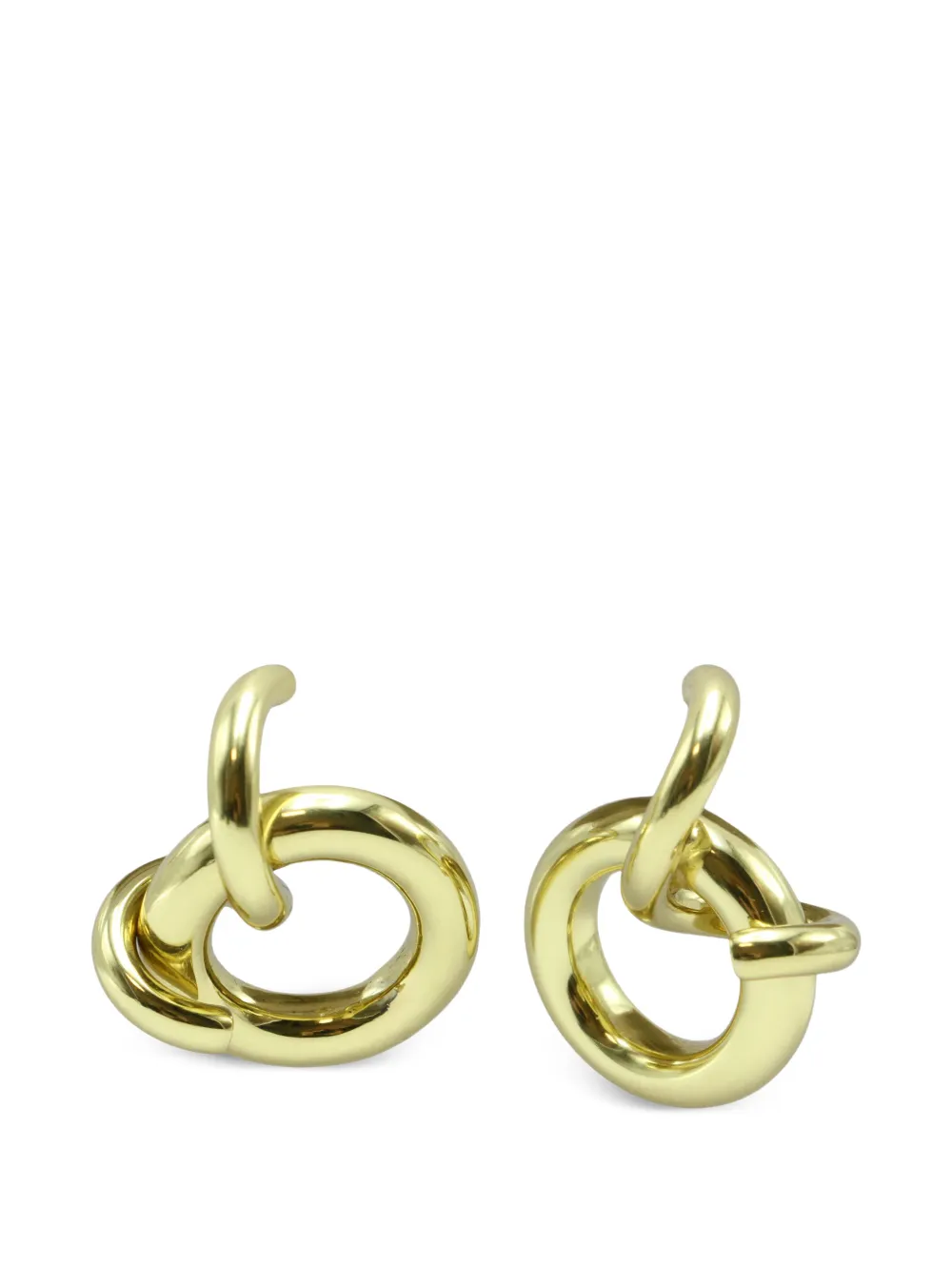 Ellery intertwined-circle hanging earrings - Oro
