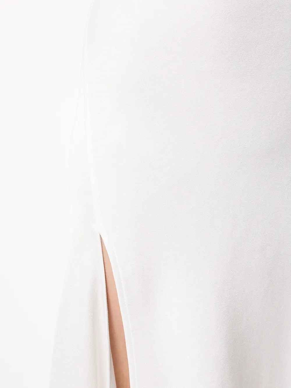 Ellery Midi-rok met zijsplit Beige