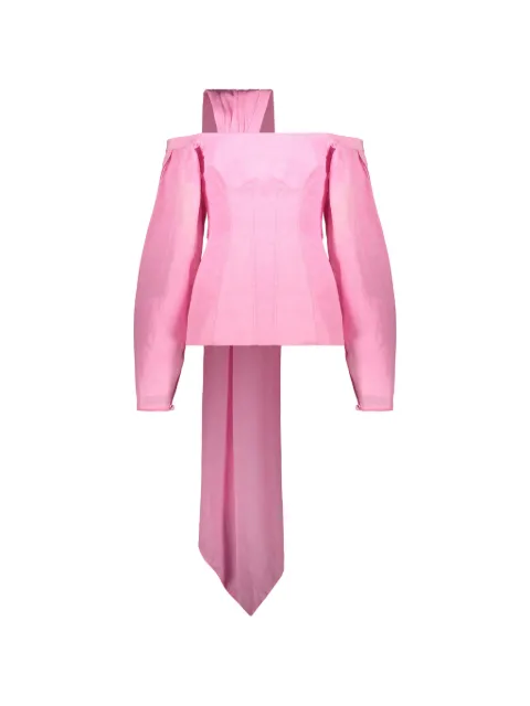 Ellery off-shoulder corset-style top