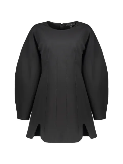 Ellery seam-detail voluminous-sleeve mini dress