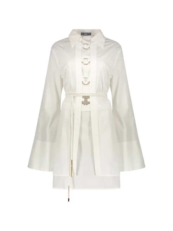 ellery shirt dress Ellery Convertible Cotton Poplin Shirt Dress, $208 | NET-A-PORTER.COM