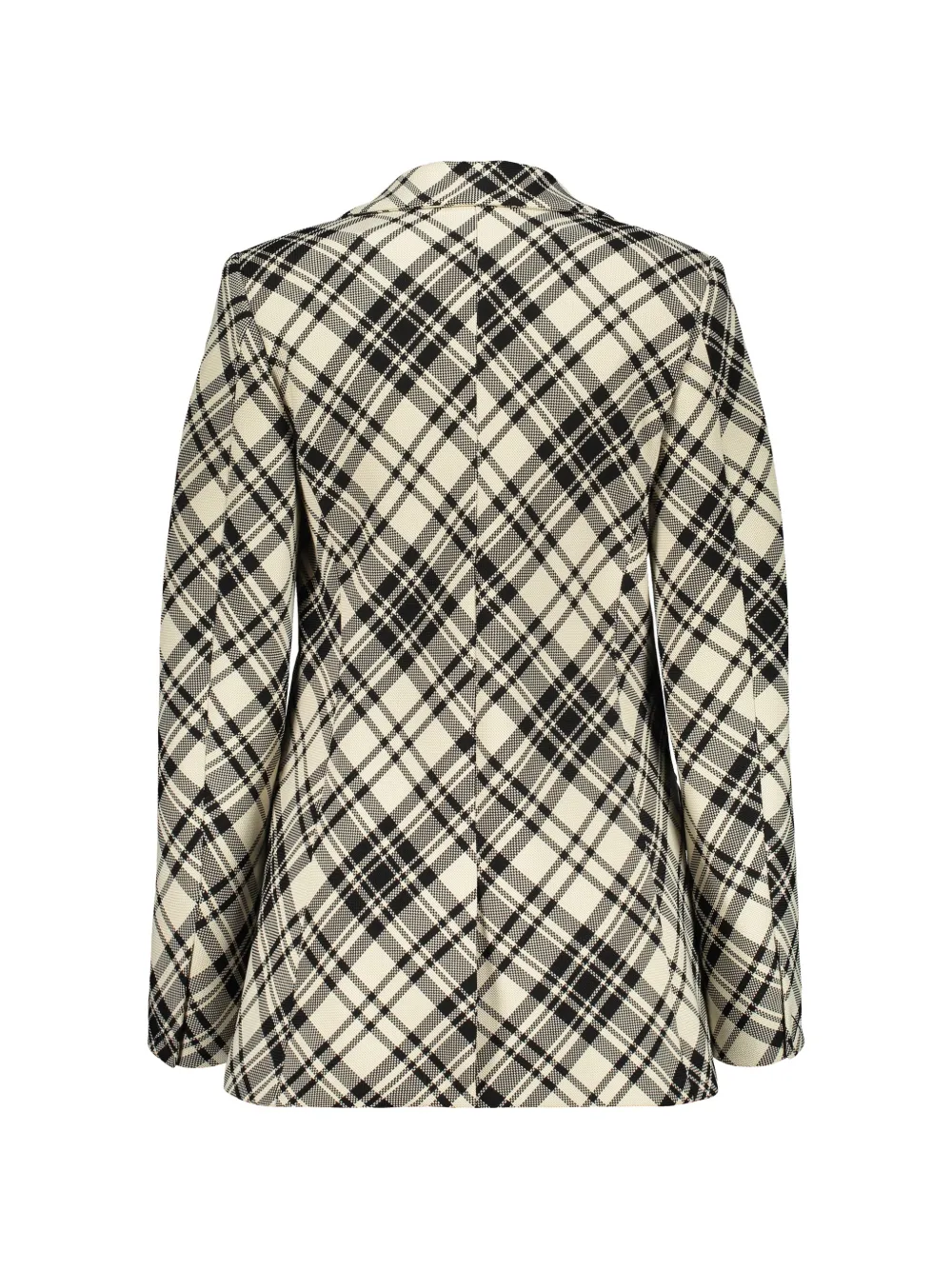  Ellery Veste à Carreaux Et Boutons Ornementés - Noir 
