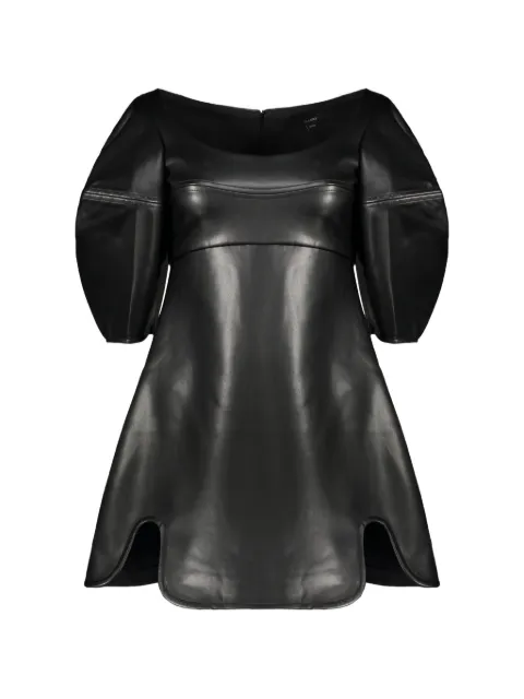 Ellery puff-sleeve flared mini dress