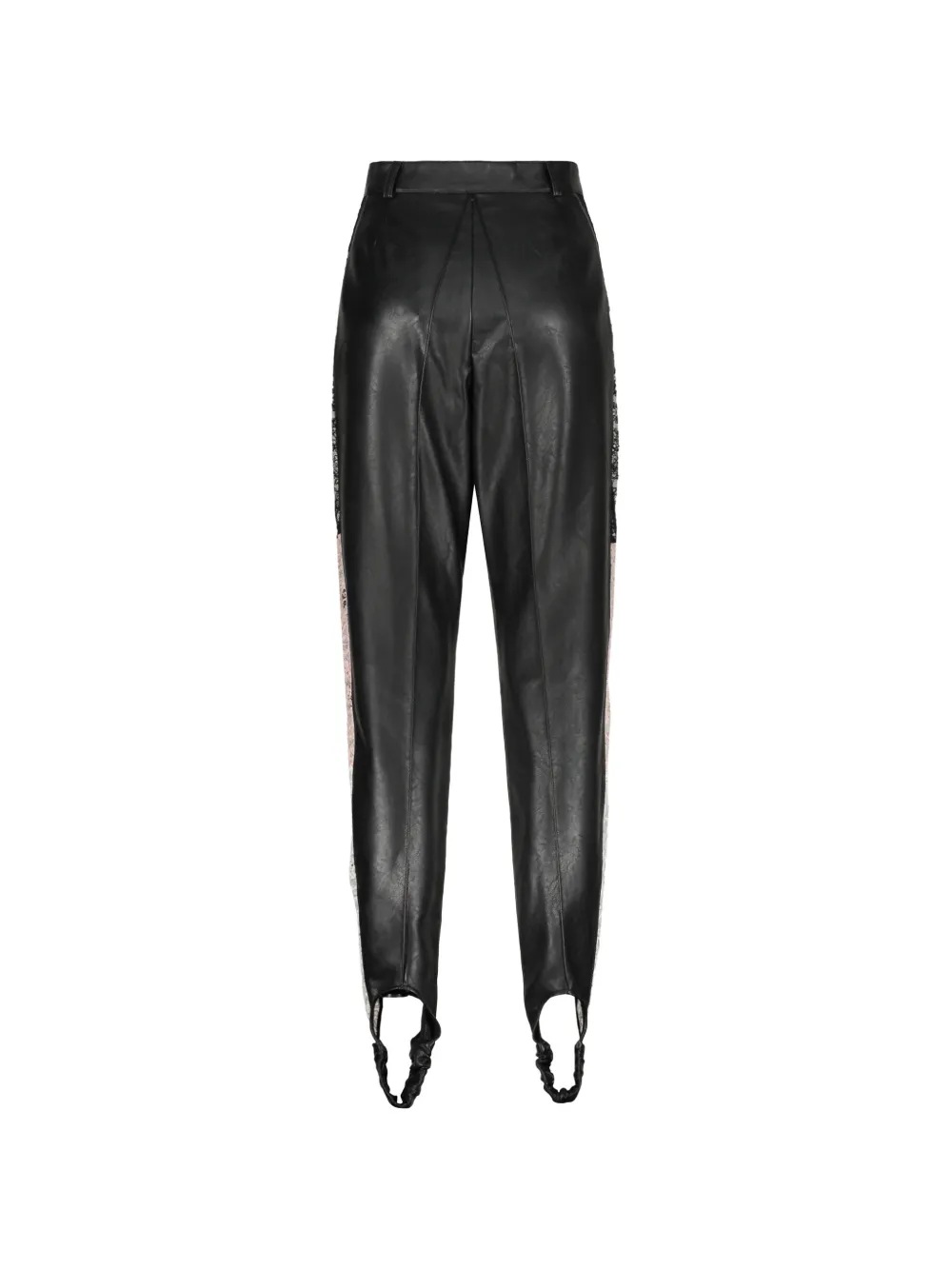 Ellery Stirrup broek met kanten vlakken Zwart