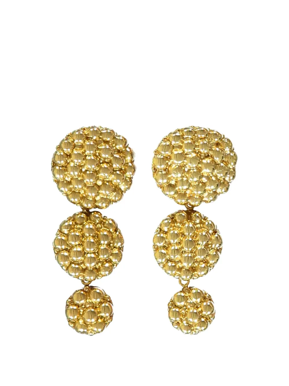 Ellery spherical-pendant drop earrings - Oro