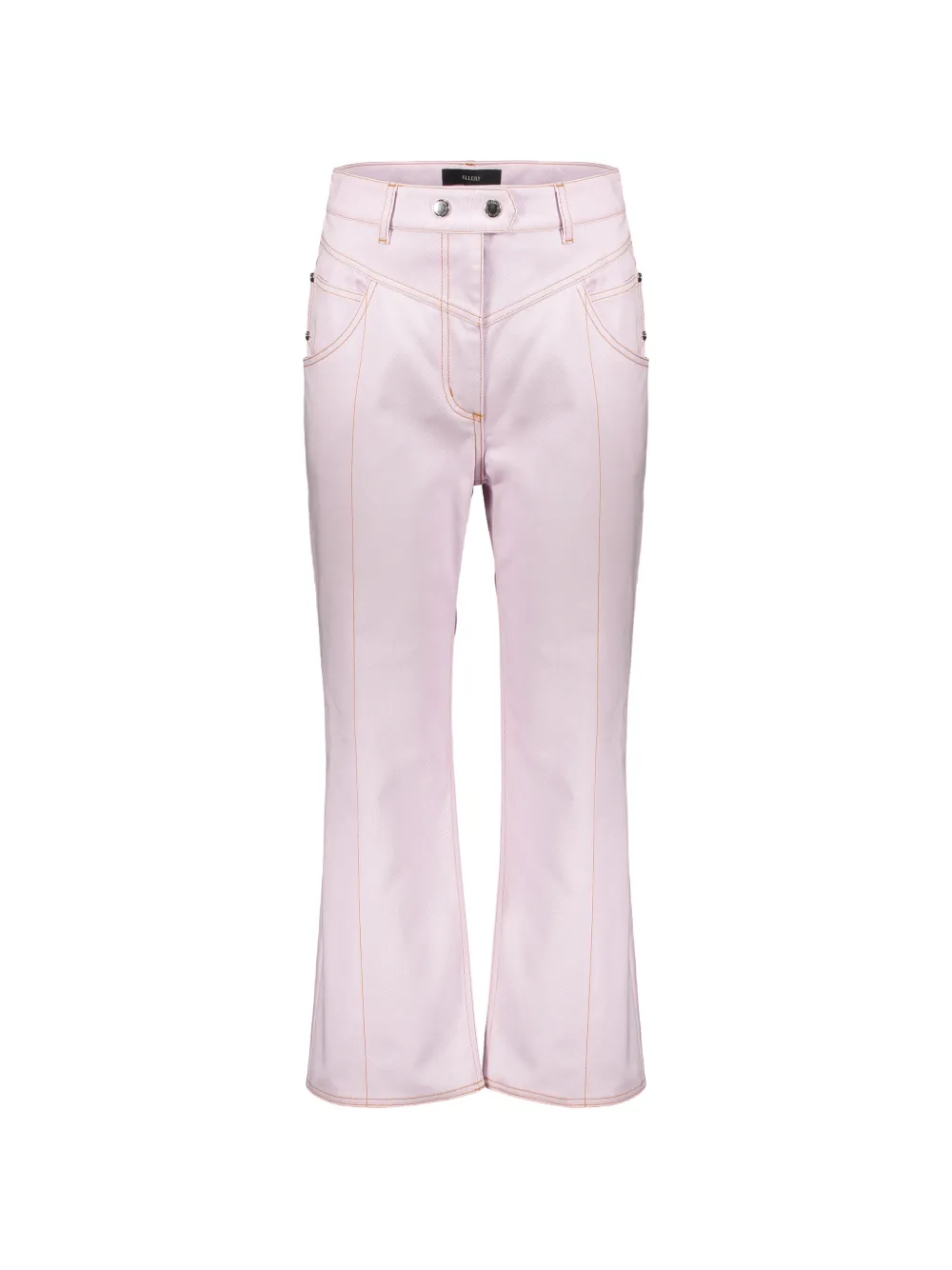 Ellery contrast-stitch jeans - Violett