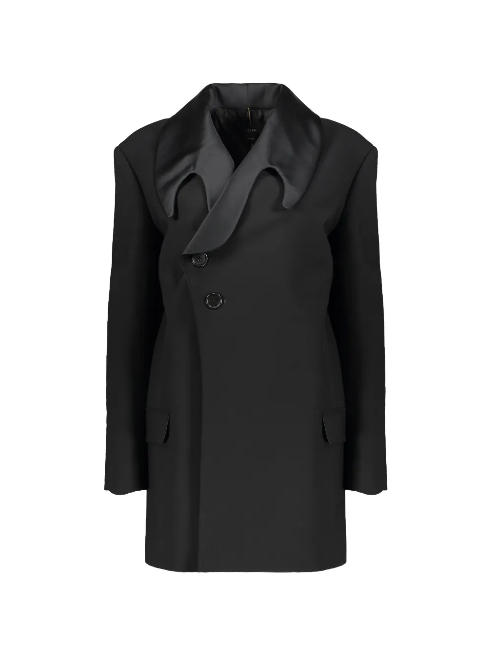 Ellery double-breasted coat - Nero