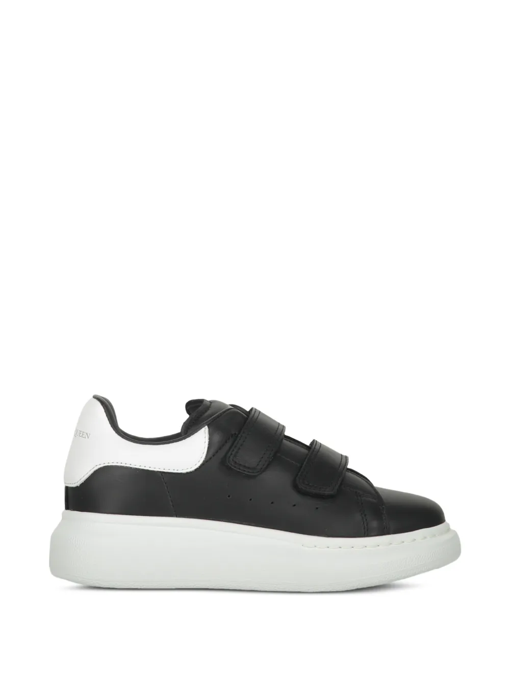 Alexander McQueen Kids touch-strap sneakers - Nero