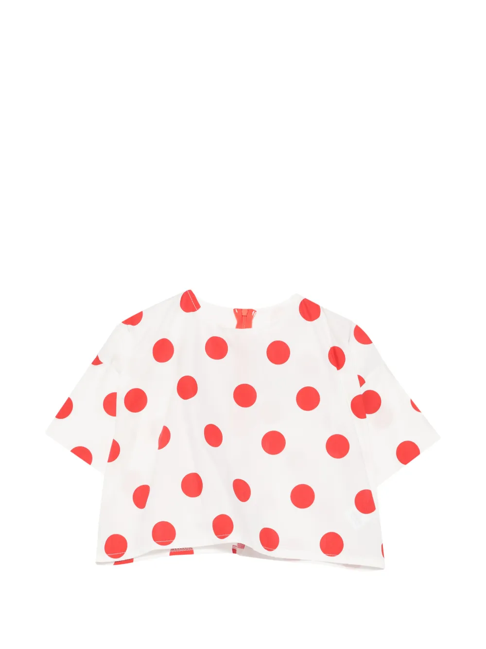 Cucu Lab polka-dot T-shirt - Bianco