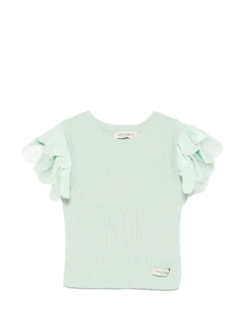 Alberta Ferretti Kids camiseta de canalé