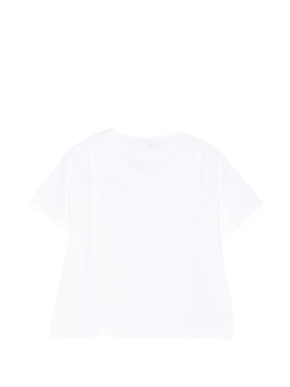 Cucu Lab short-sleeve cotton T-shirt - Bianco
