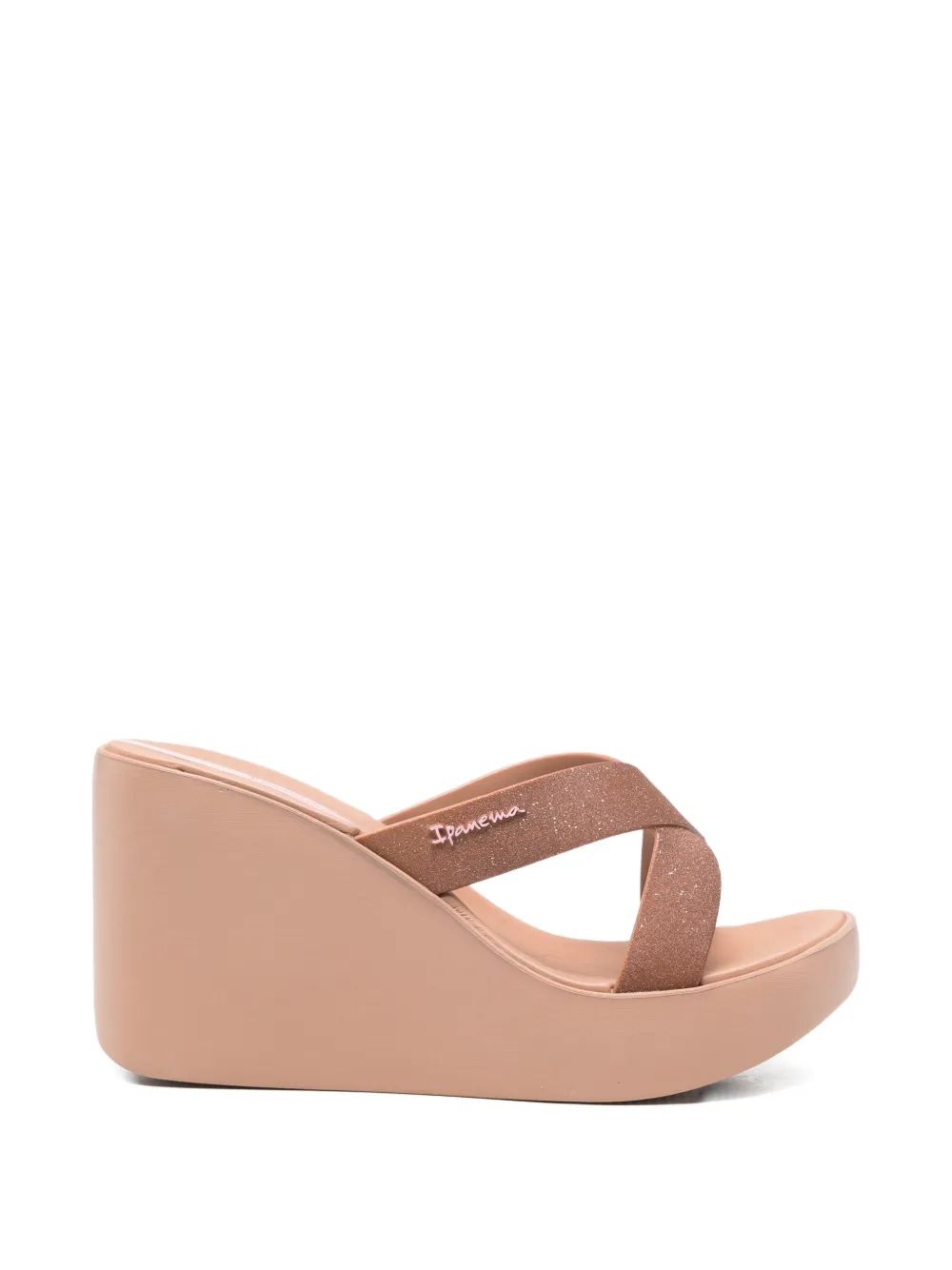 Ipanema High Fashion II sandalen met gekruiste bandjes en glitters Roze