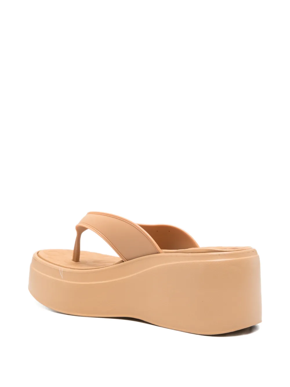 Ipanema Solaris sandalen met plateauzool Beige