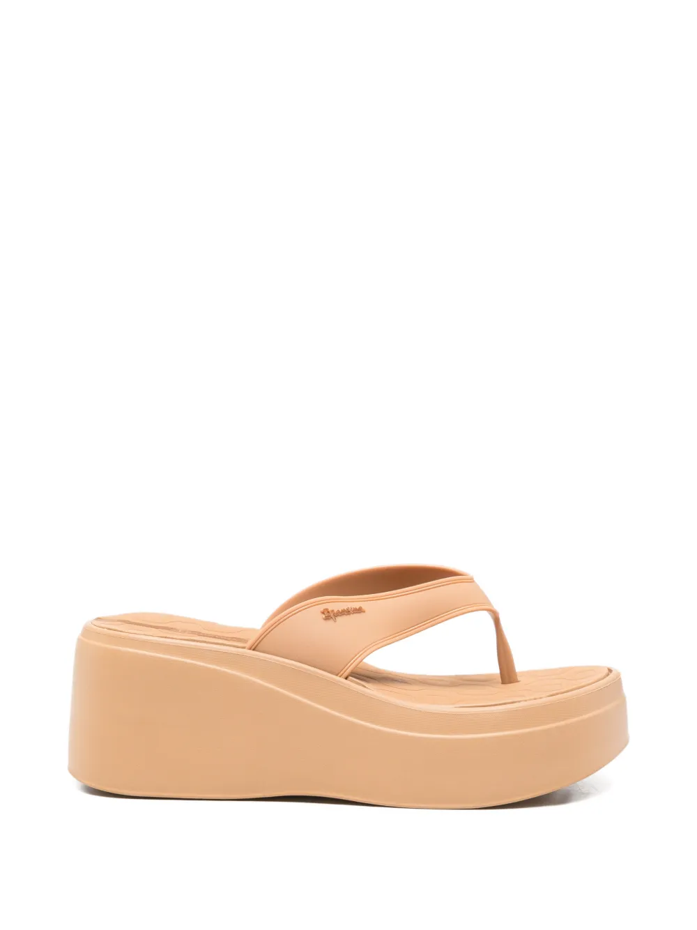 Ipanema Solaris sandalen met plateauzool Beige
