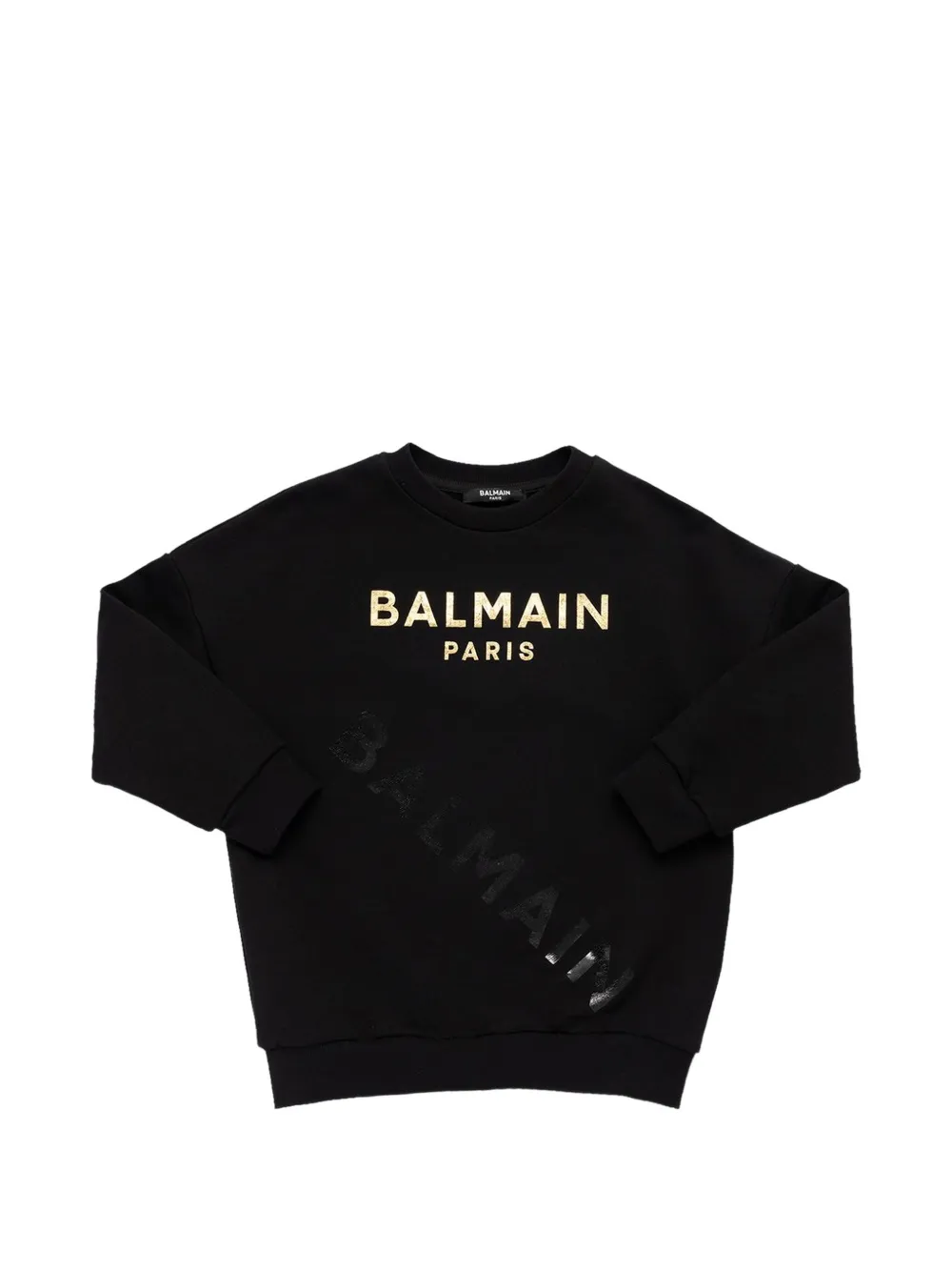 Balmain Kids logo-print sweatshirt - Nero