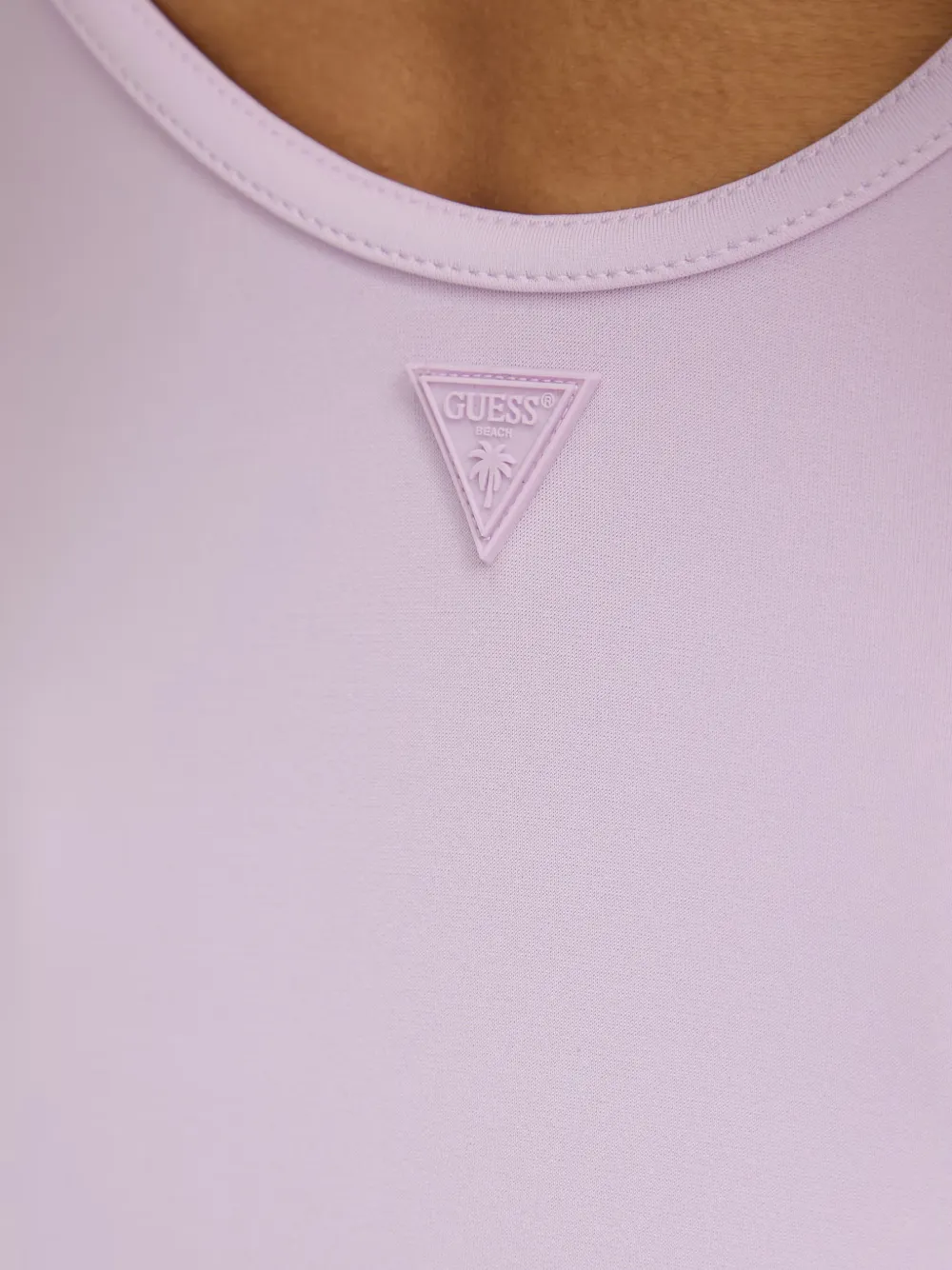 GUESS USA Badpak met logoprint Paars