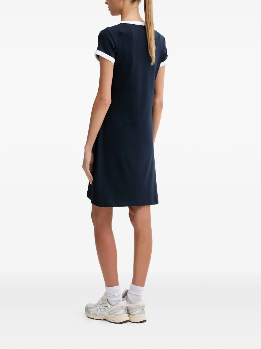 GUESS USA Mini-jurk met geborduurd logo Blauw