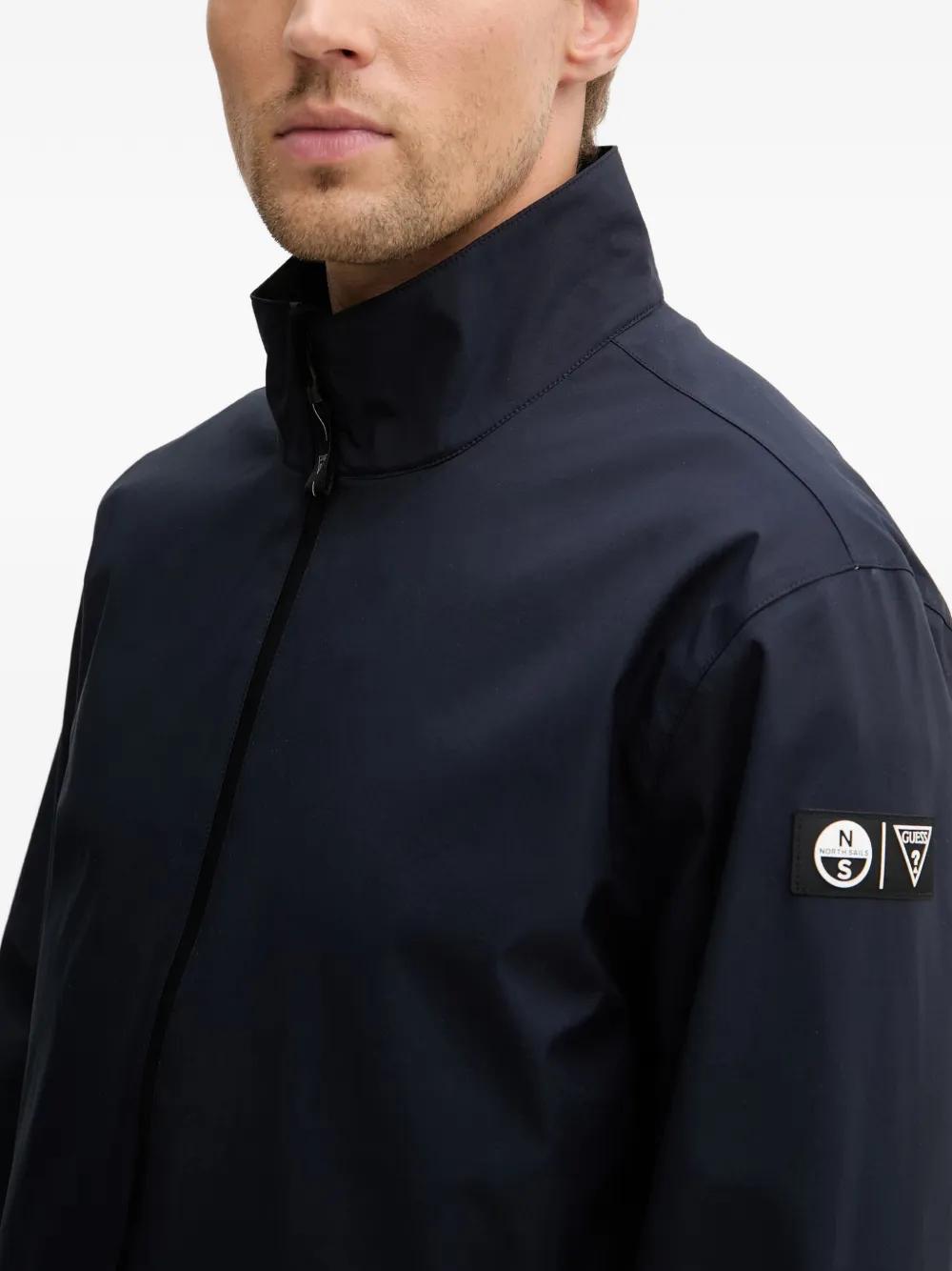 GUESS USA Jack met logopatch Blauw