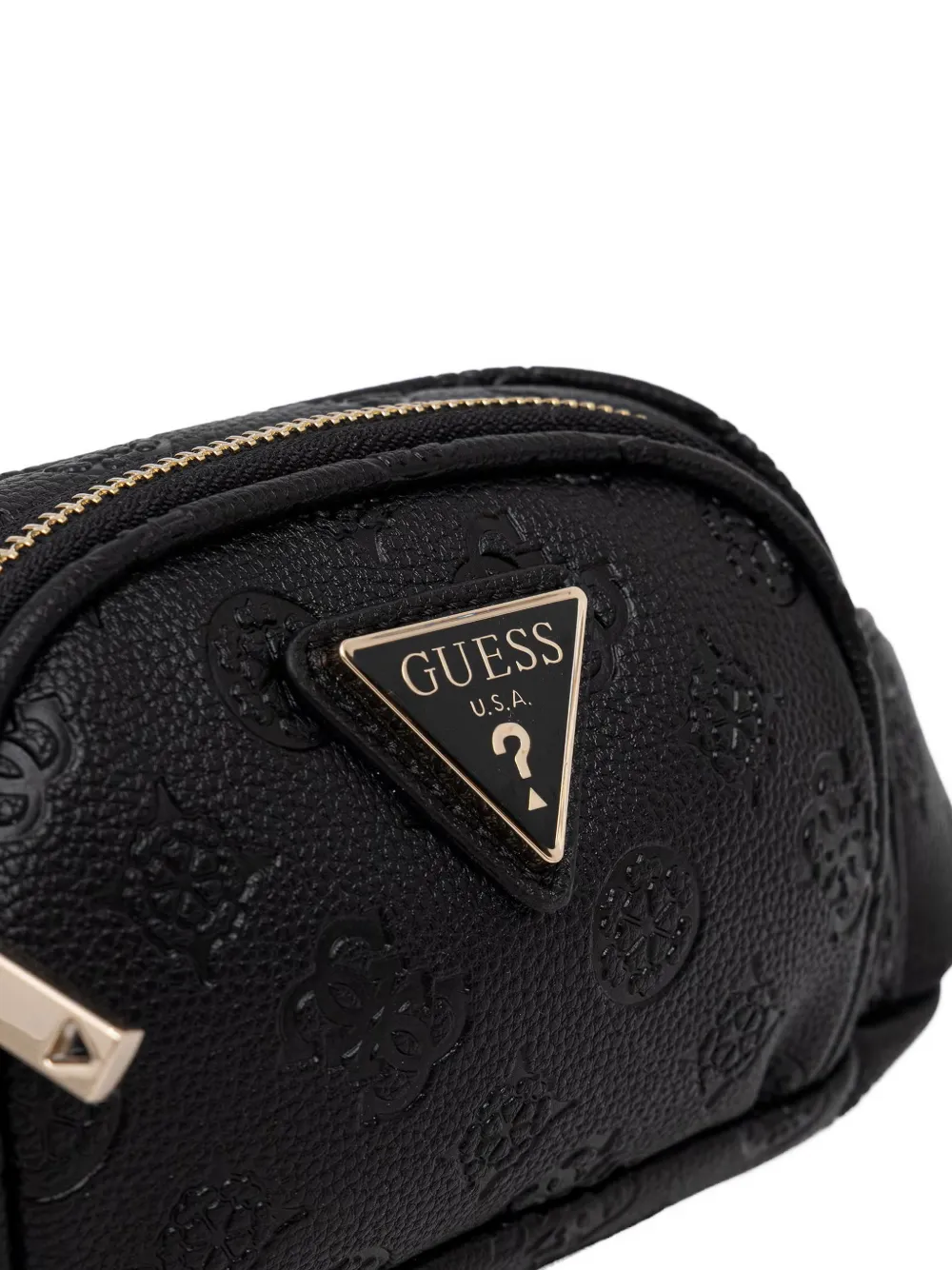 GUESS USA Heuptas met logo-reliëf Zwart