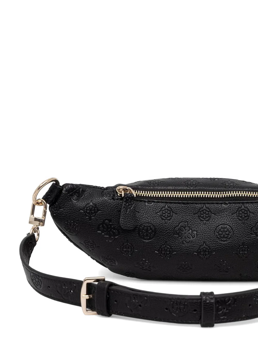 GUESS USA Heuptas met logo-reliëf Zwart